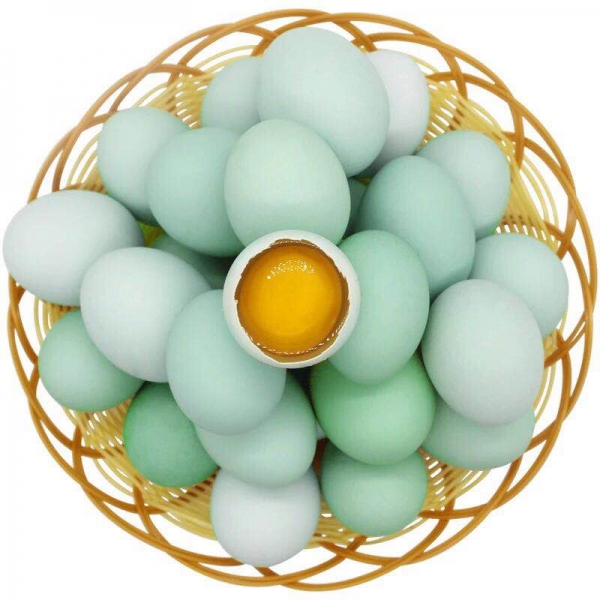  土乌鸡蛋 30枚/箱 绿壳鸡蛋新鲜草鸡蛋